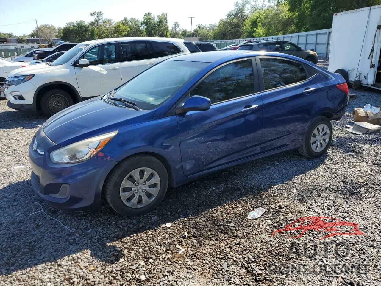 HYUNDAI ACCENT 2016 - KMHCT4AE0GU032385
