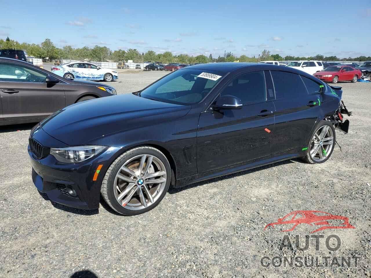 BMW 4 SERIES 2018 - WBA4J5C58JBE96982