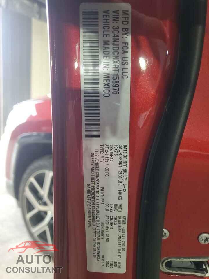 JEEP COMPASS 2024 - 3C4NJDCNXRT158976
