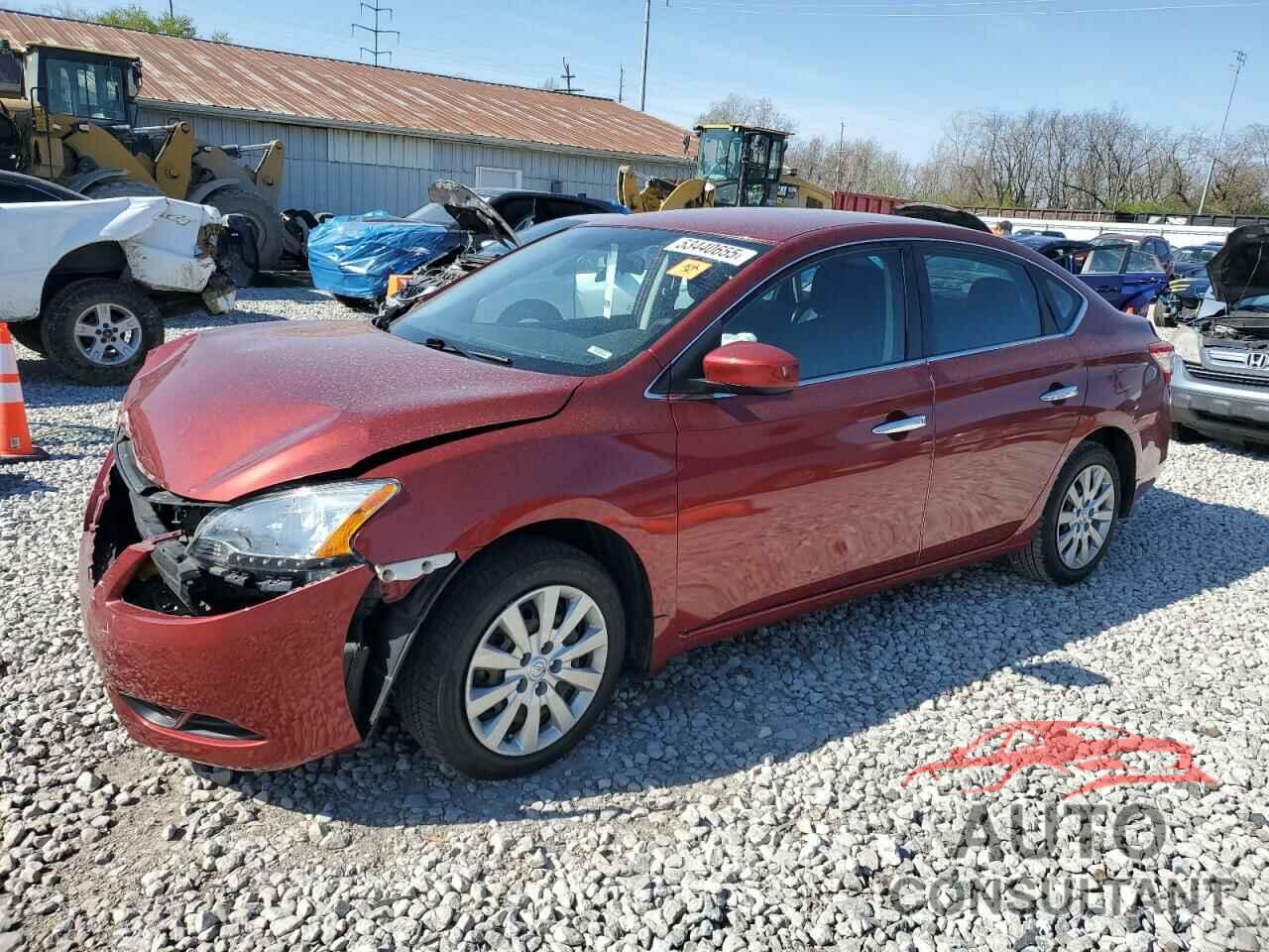 NISSAN SENTRA 2015 - 3N1AB7AP5FY378562