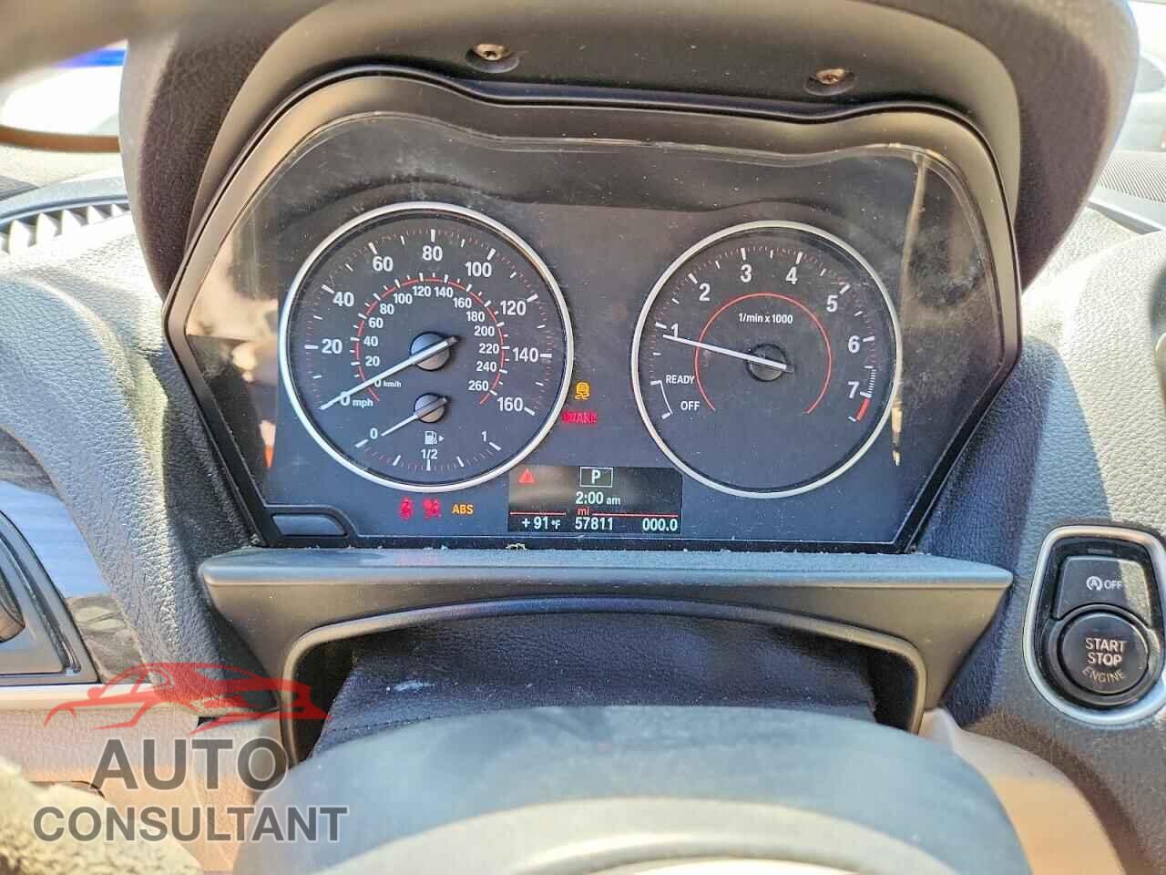 BMW 2 SERIES 2014 - WBA1F5C59EVV99348