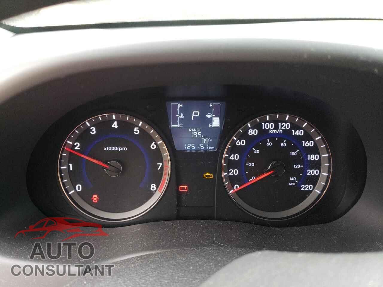 HYUNDAI ACCENT 2016 - KMHCT4AE9GU055566