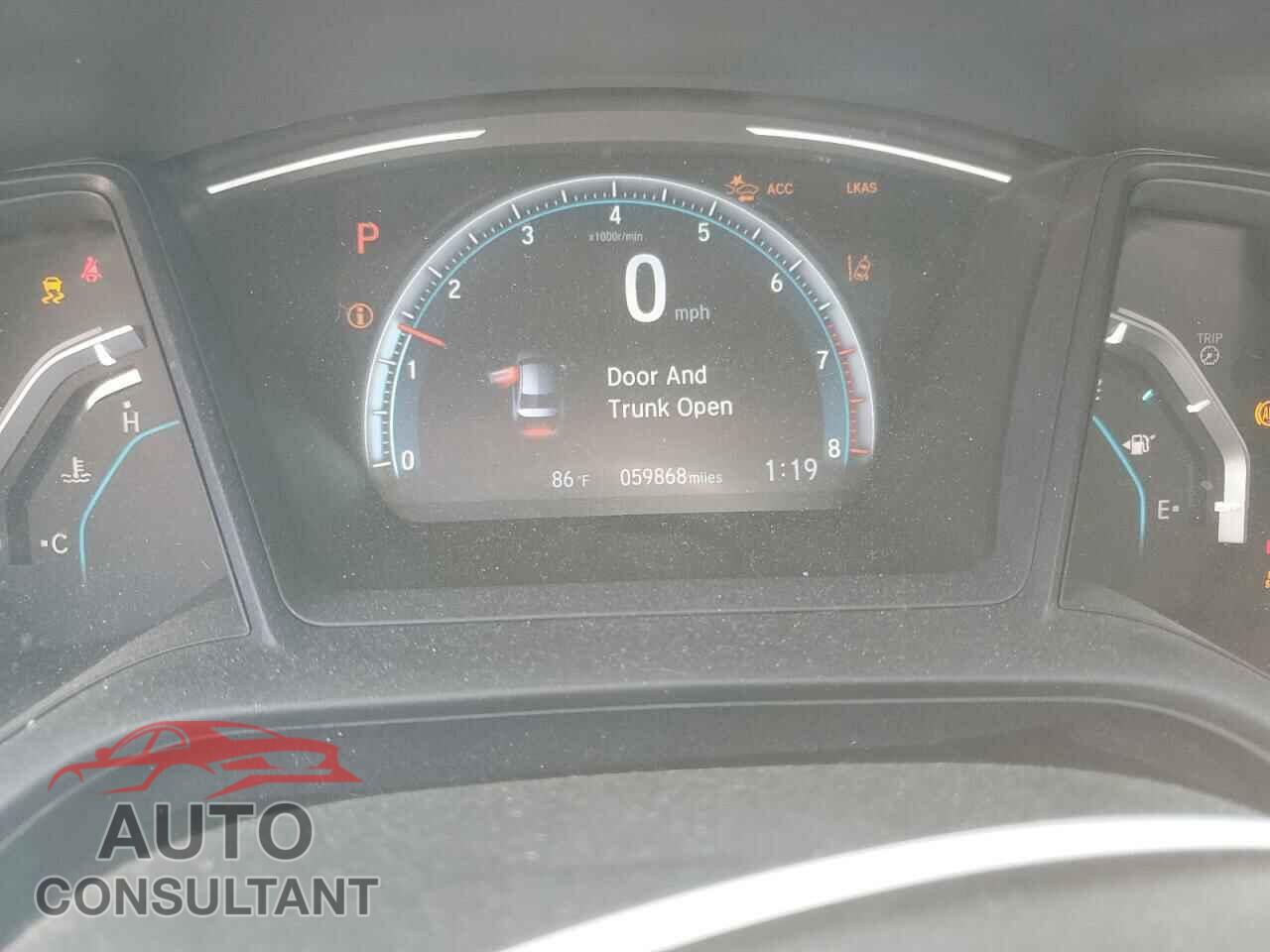 HONDA CIVIC 2019 - 2HGFC2F64KH573069