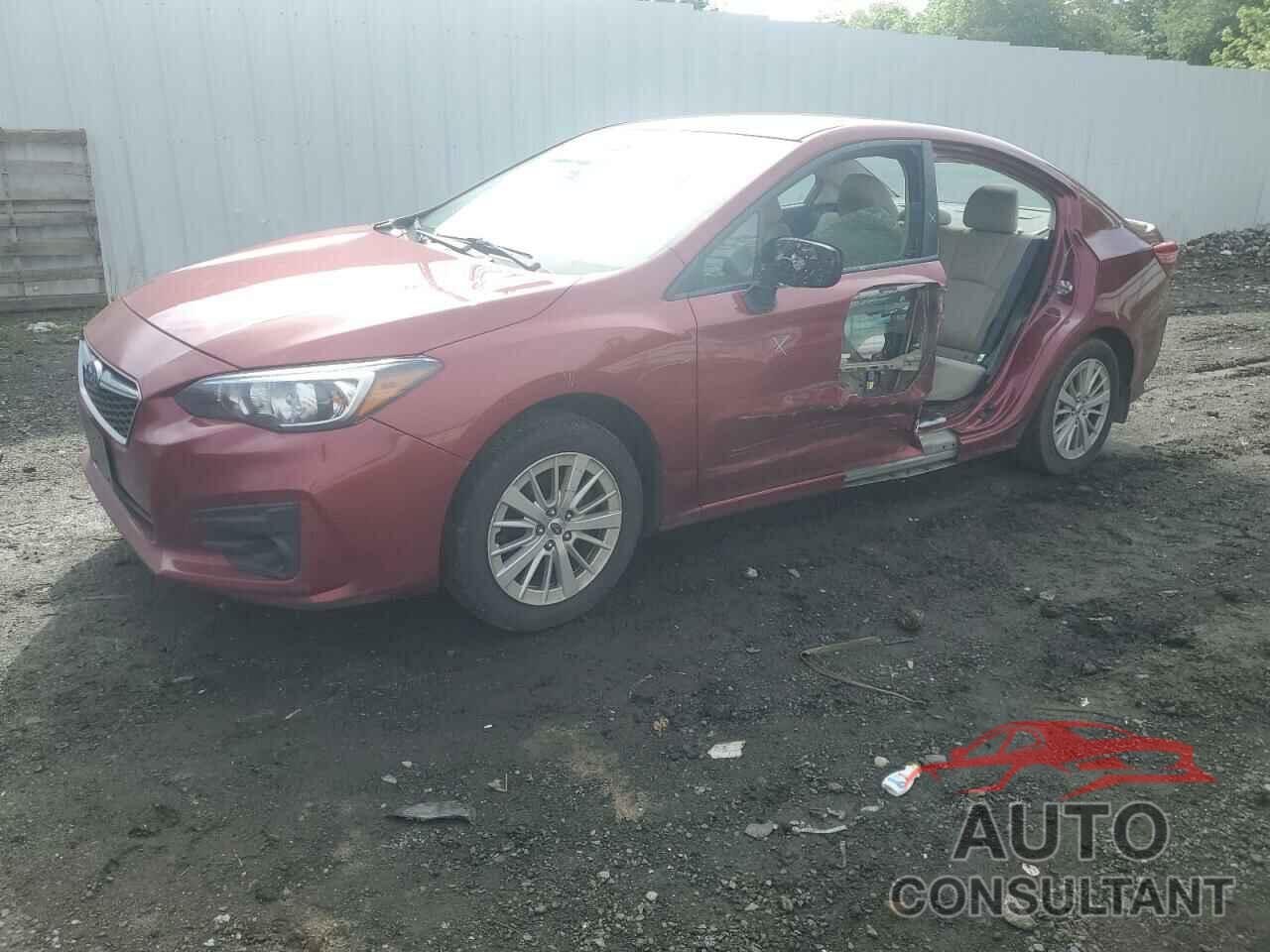 SUBARU IMPREZA 2018 - 4S3GKAB68J3604590