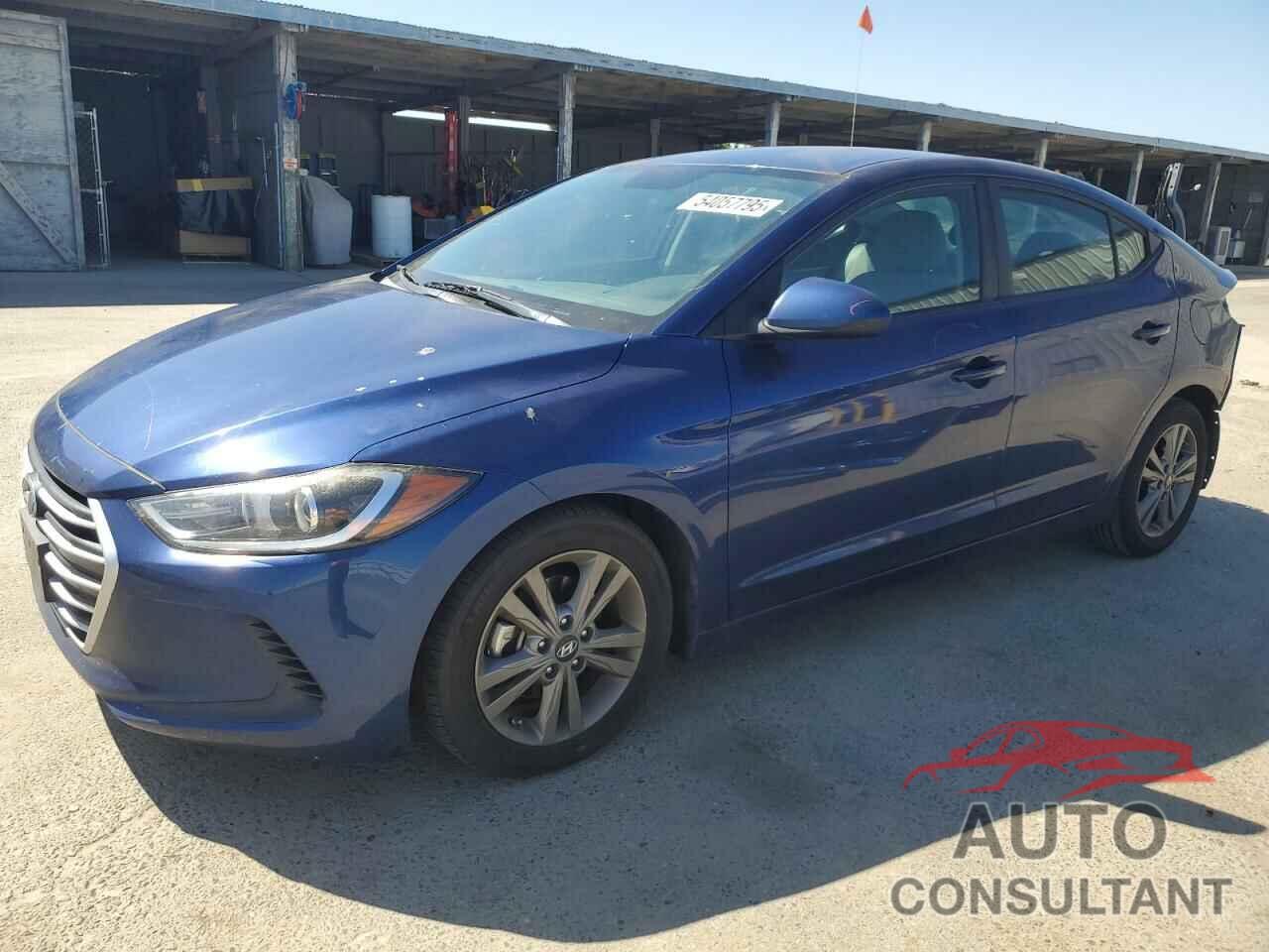 HYUNDAI ELANTRA 2018 - 5NPD84LF6JH330439