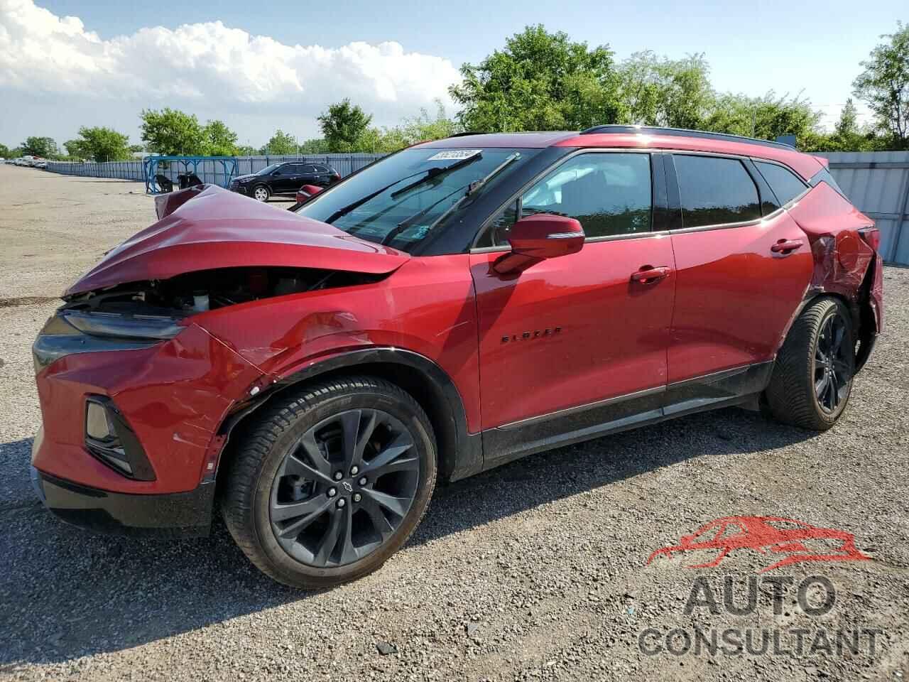 CHEVROLET BLAZER 2021 - 3GNKBKRS4MS543490