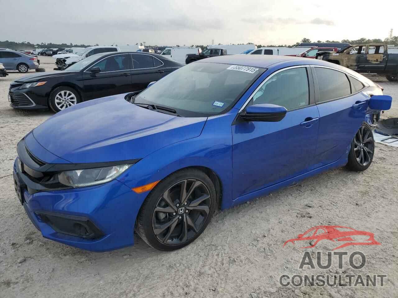 HONDA CIVIC 2021 - 19XFC2F80ME002077