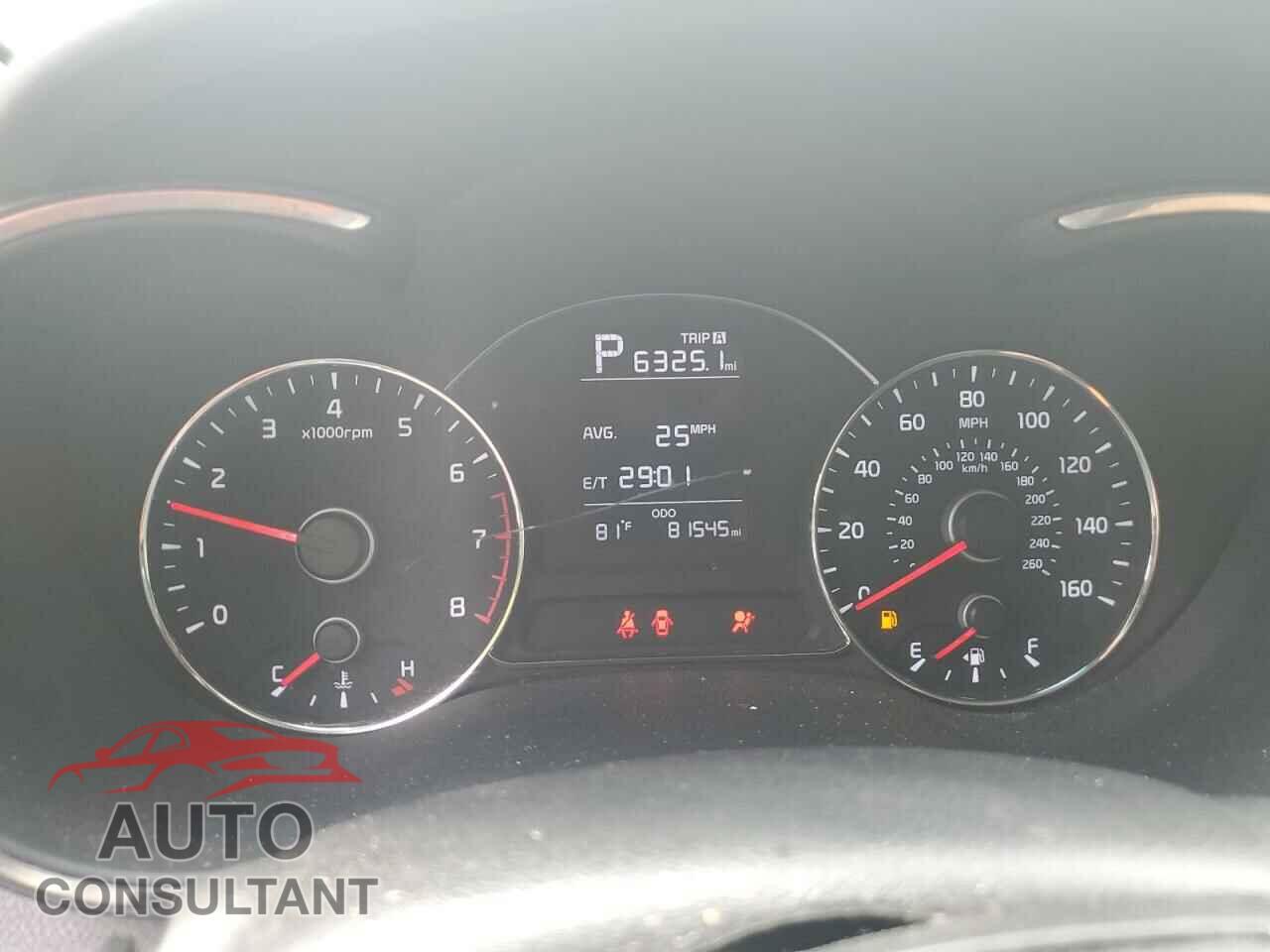 KIA FORTE 2017 - 3KPFK4A72HE100756