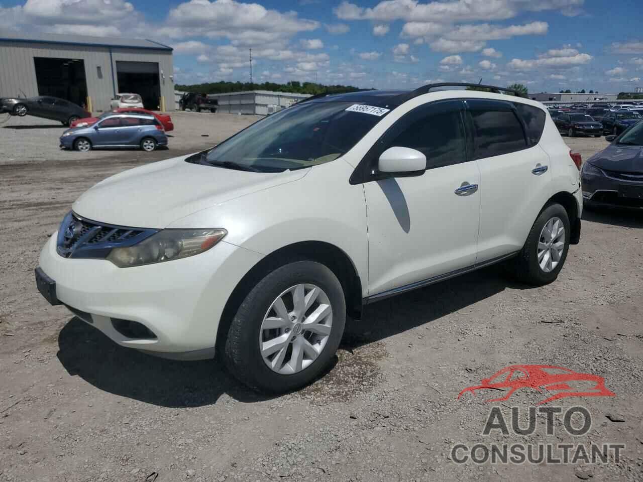 NISSAN MURANO 2011 - JN8AZ1MW9BW162552