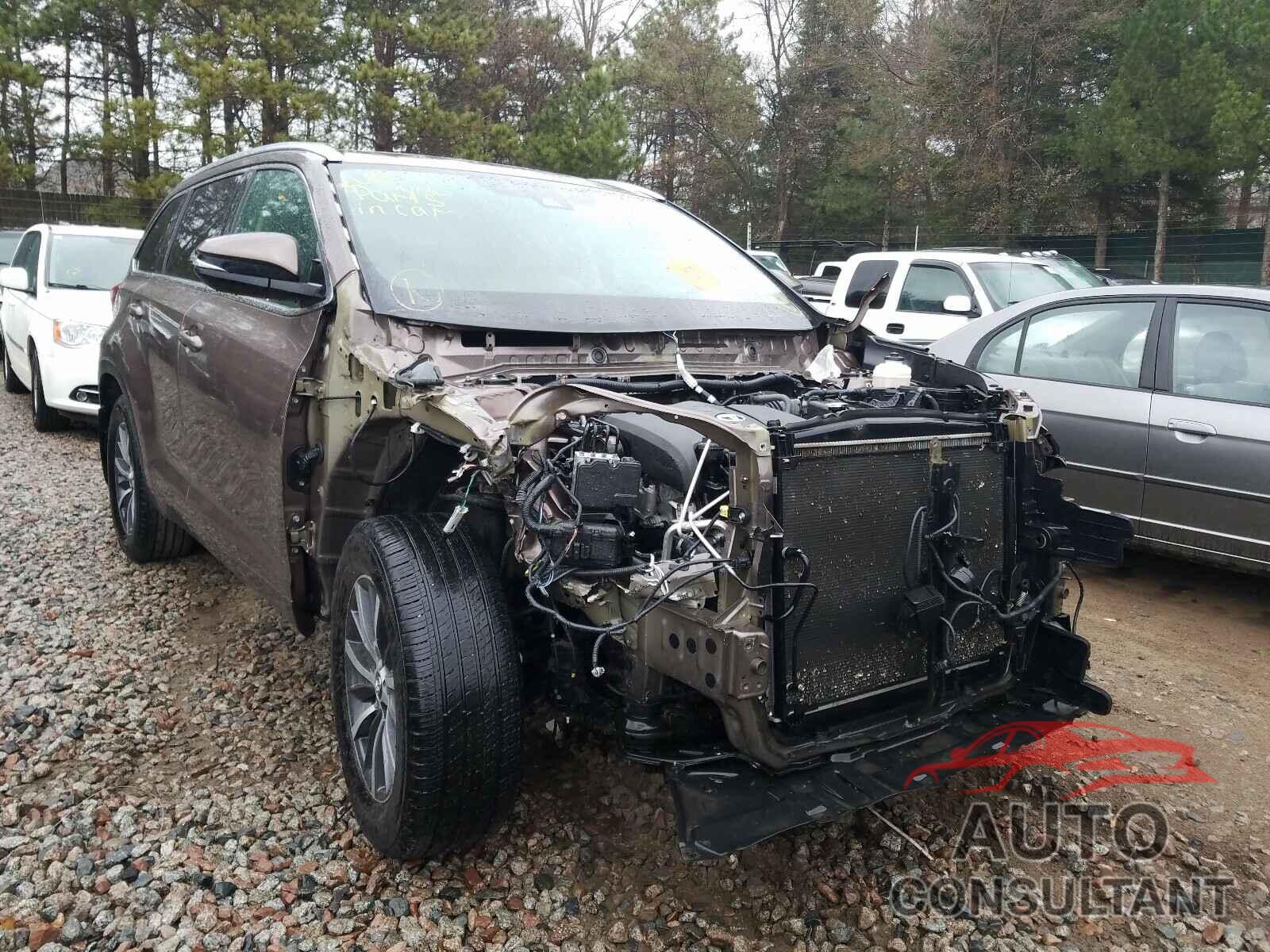 TOYOTA HIGHLANDER 2017 - 5TDJZRFH9HS374661