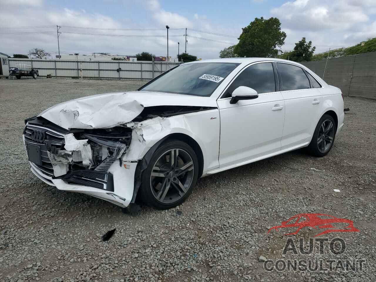 AUDI A4 2017 - WAUENAF40HN001264