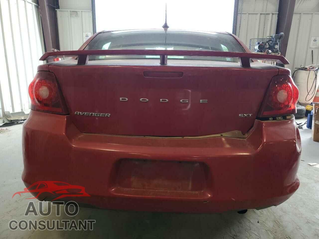 DODGE AVENGER 2012 - 1C3CDZCB2CN313016