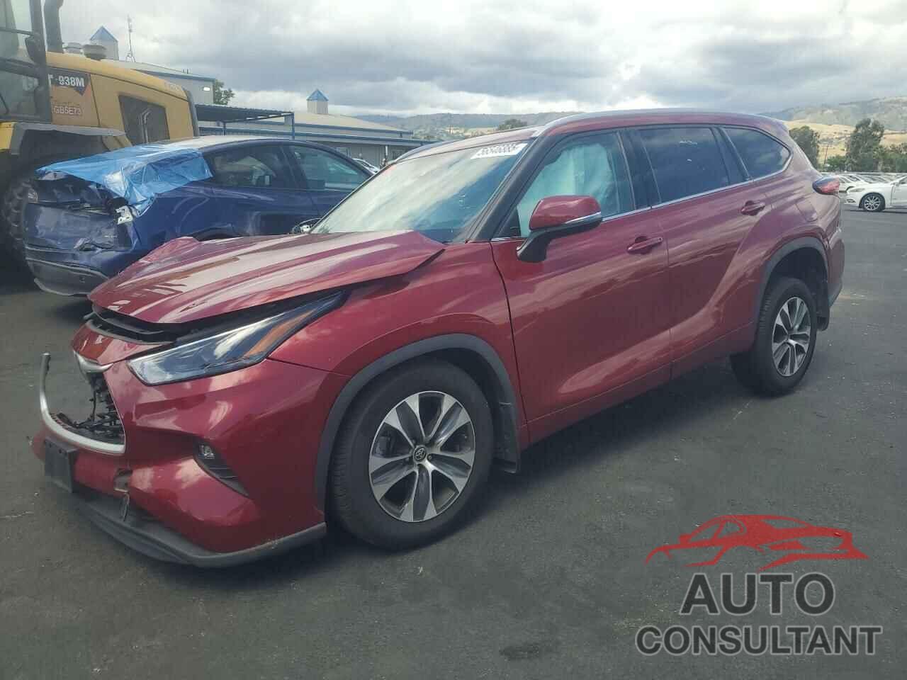 TOYOTA HIGHLANDER 2022 - 5TDHZRBH8NS256956
