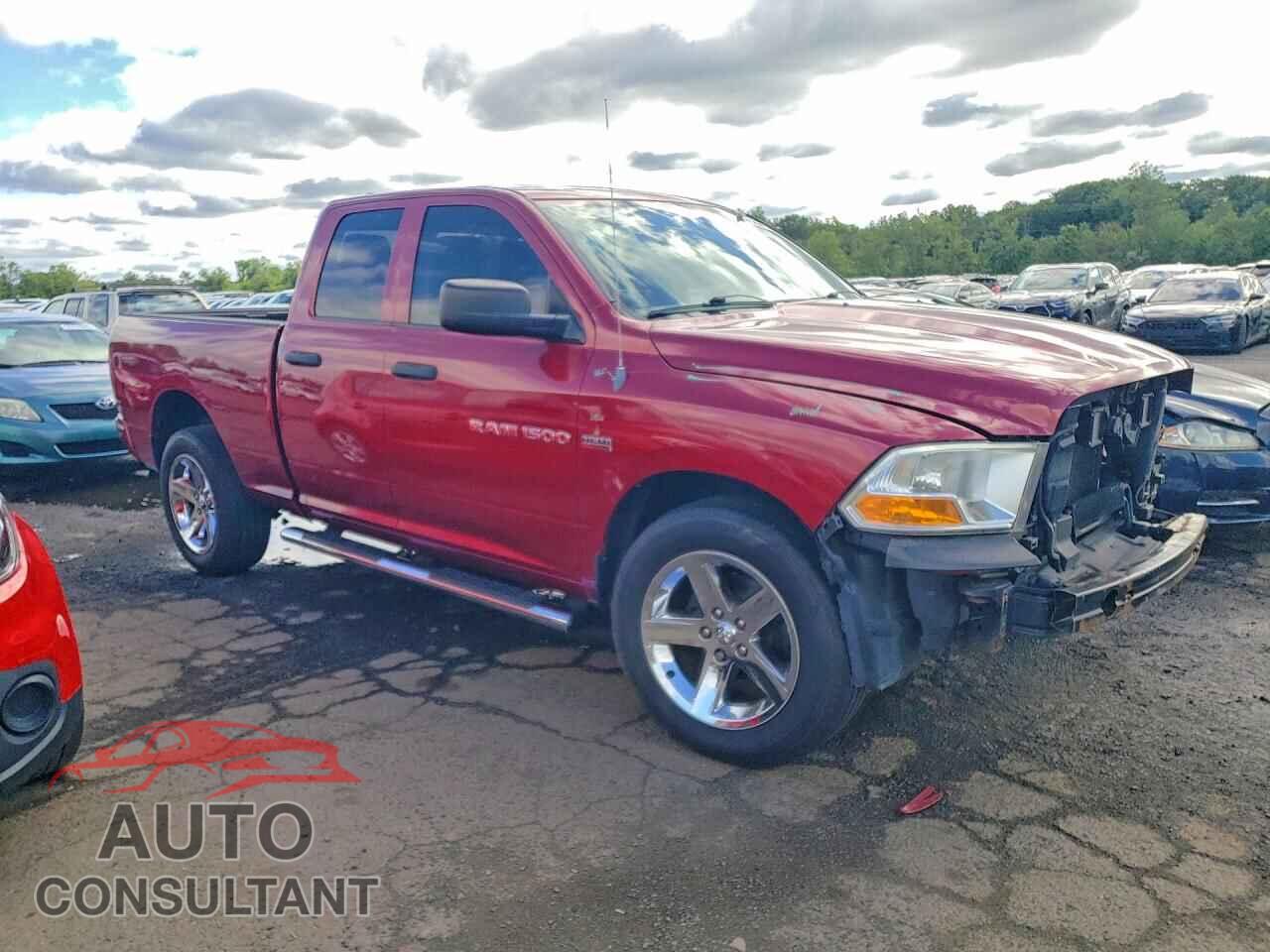 DODGE RAM 1500 2012 - 1C6RD7FTXCS170601