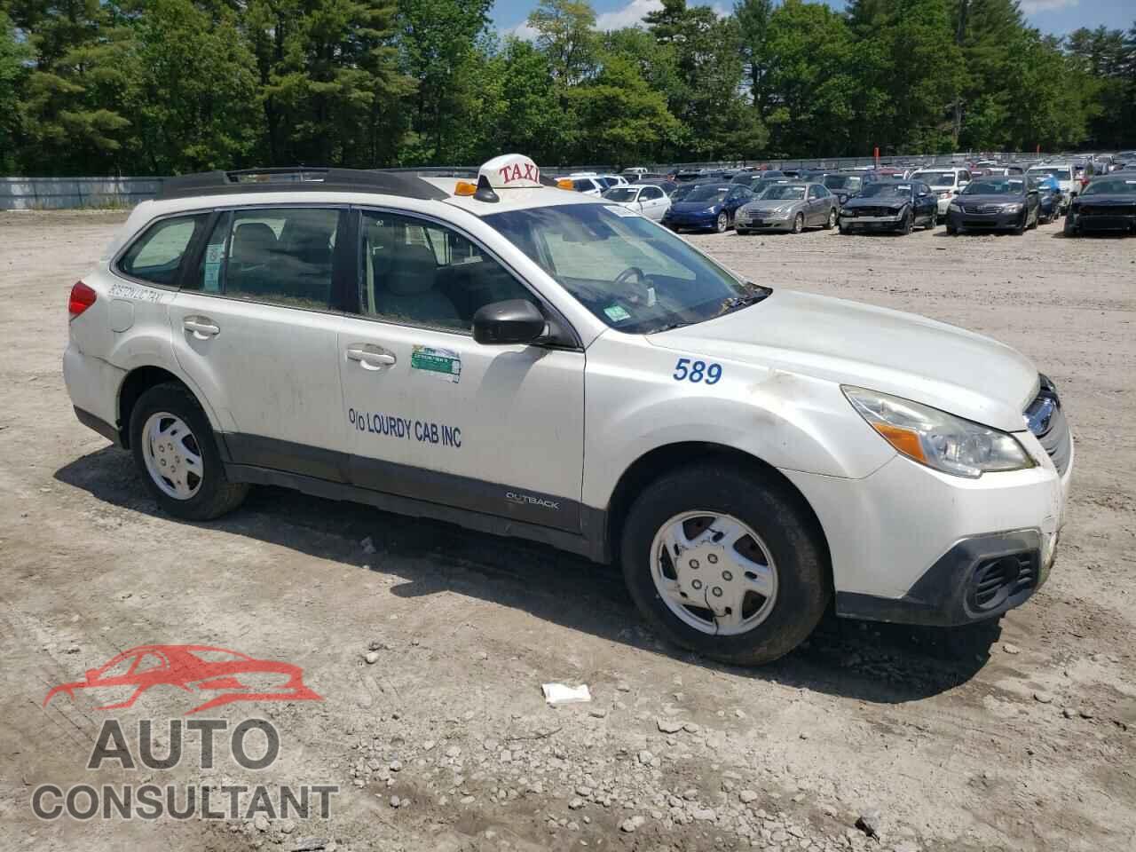 SUBARU OUTBACK 2013 - 4S4BRBAC8D3245700