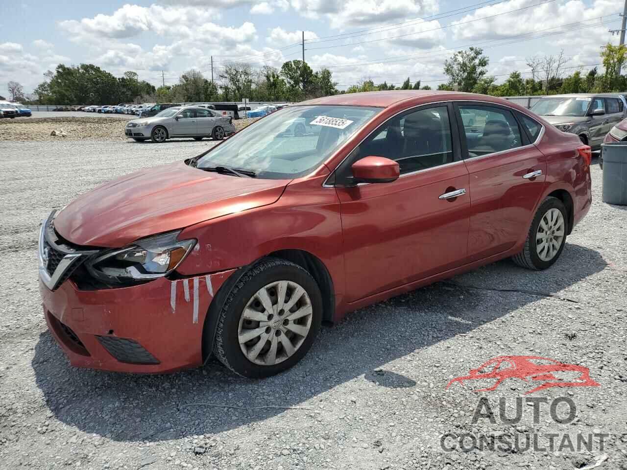 NISSAN SENTRA 2016 - 3N1AB7APXGY258130