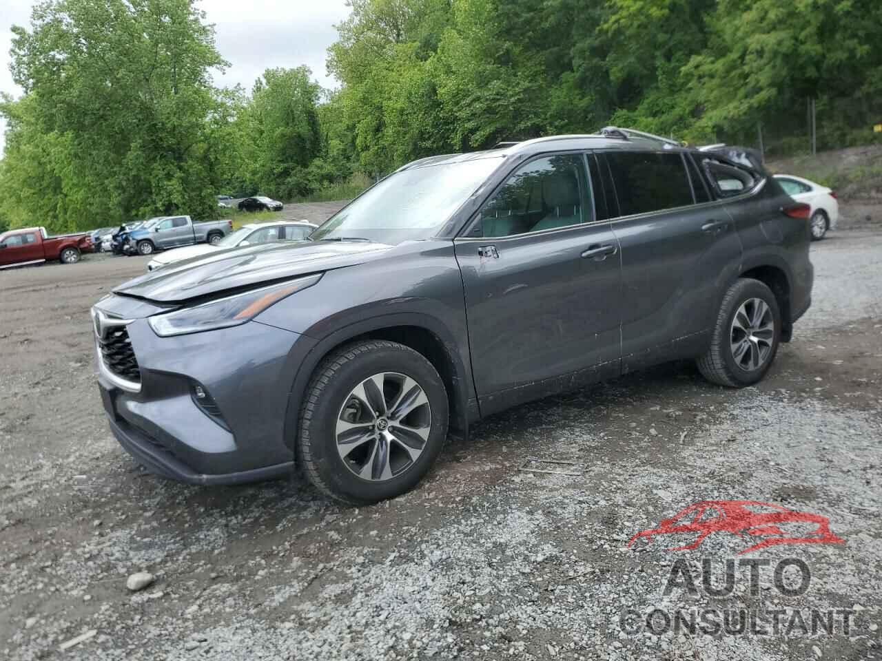 TOYOTA HIGHLANDER 2021 - 5TDHZRBH9MS553524