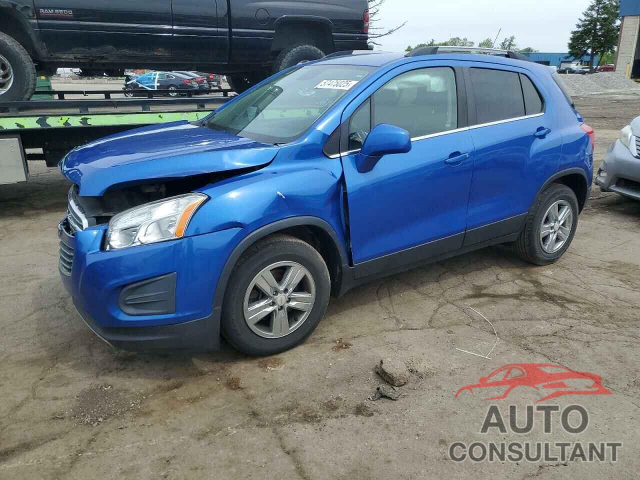 CHEVROLET TRAX 2016 - KL7CJPSBXGB728504