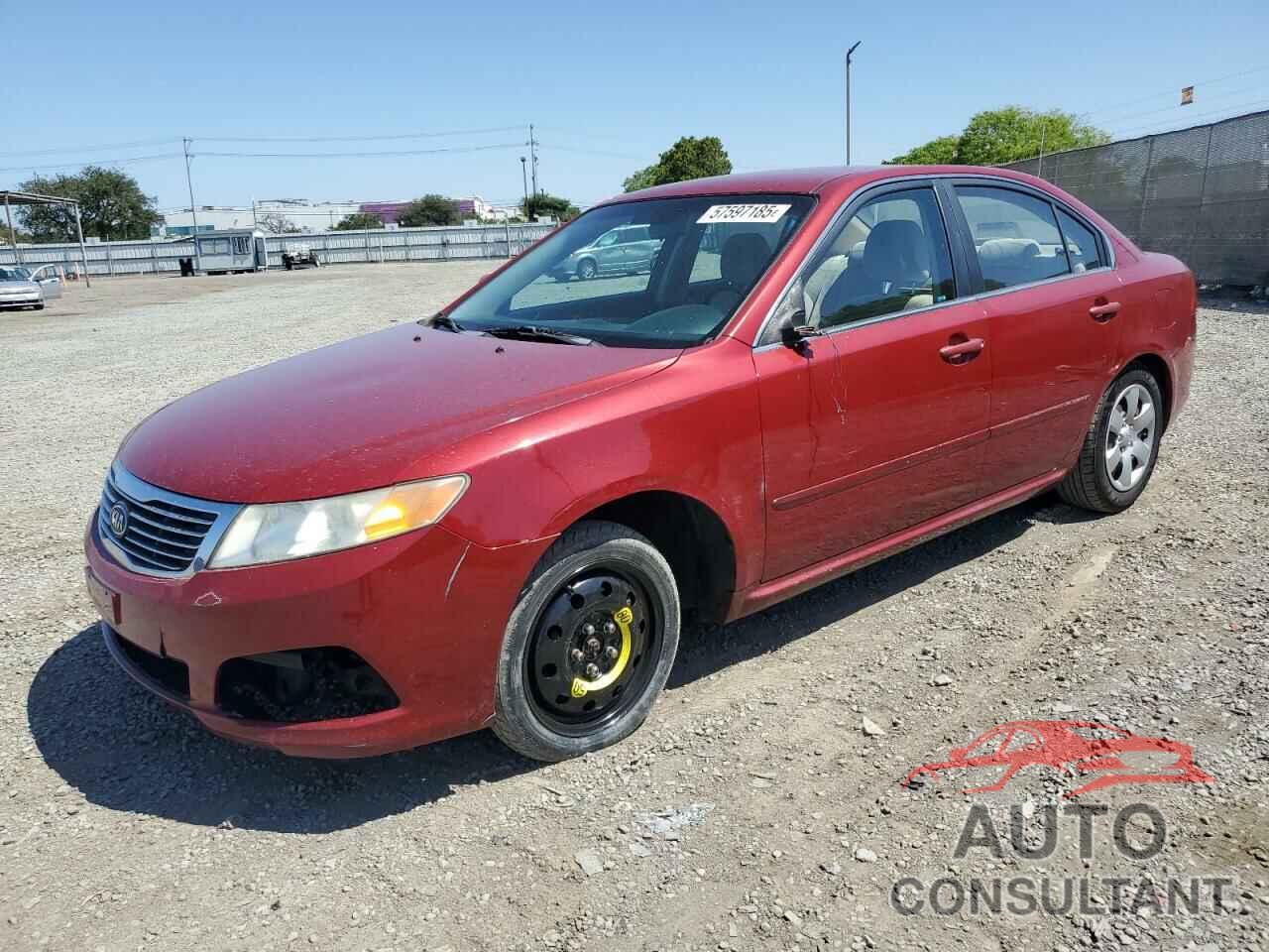 KIA OPTIMA 2009 - KNAGE228295322764