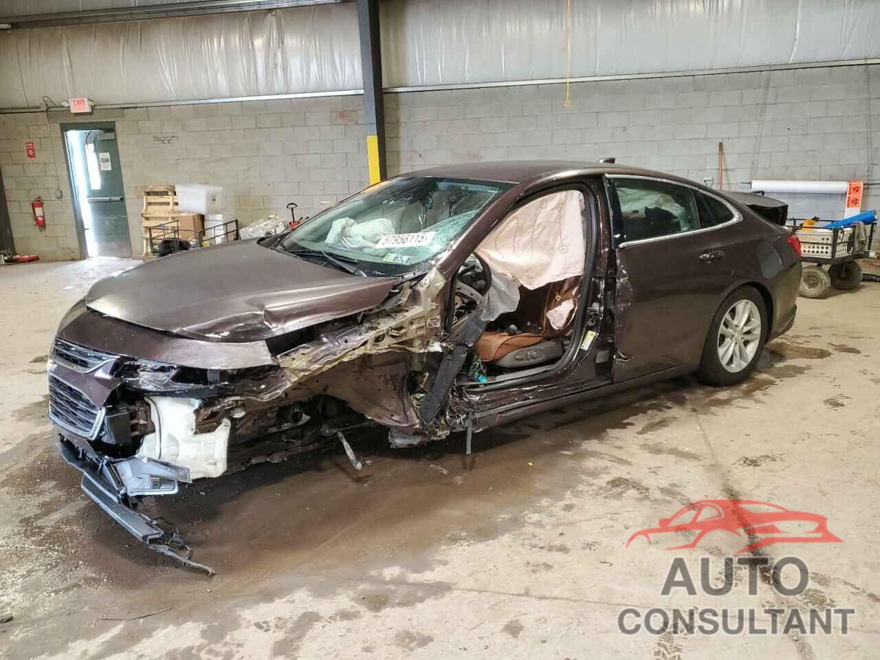 CHEVROLET MALIBU 2016 - 1G1ZE5ST3GF189546