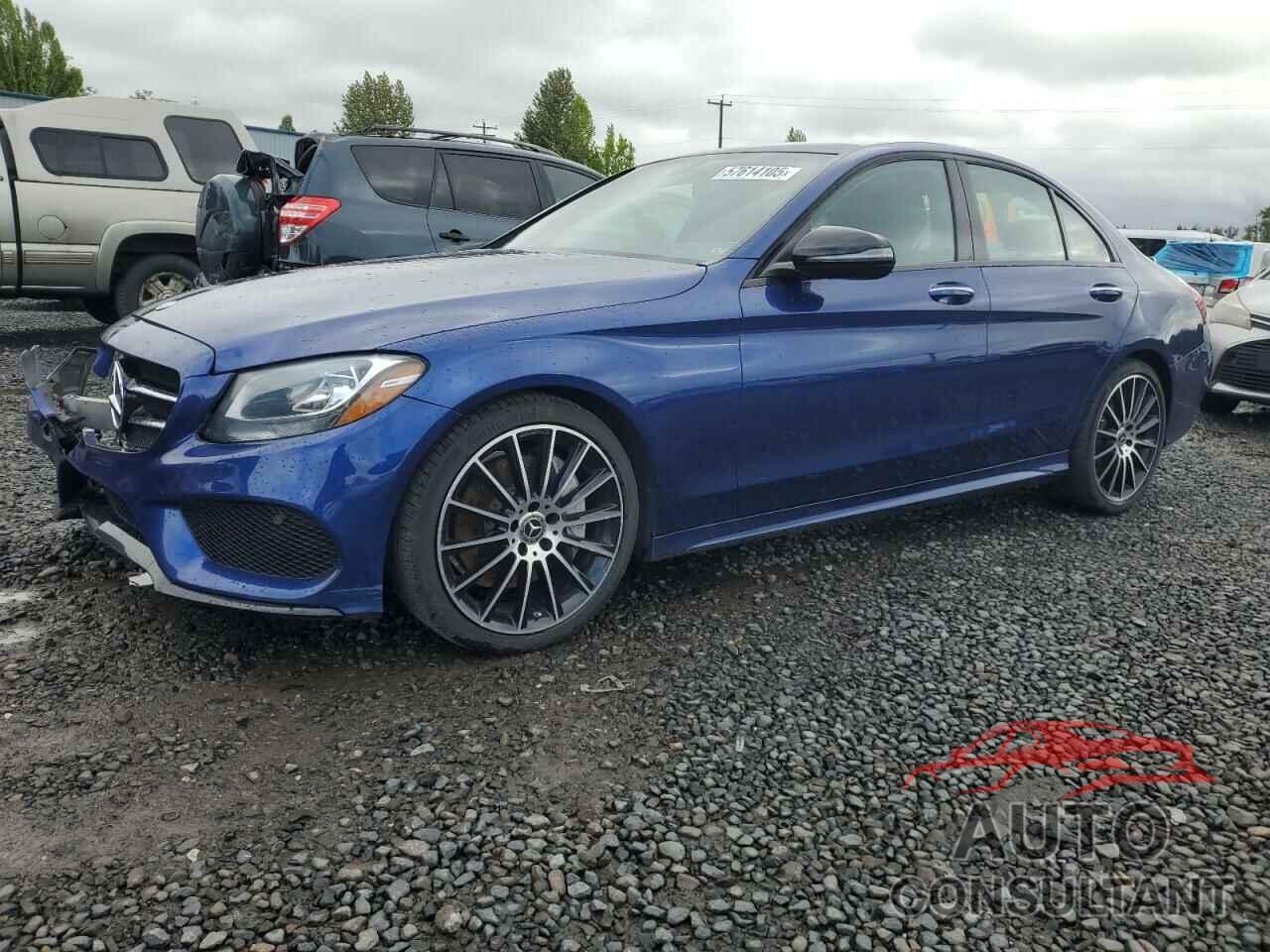 MERCEDES-BENZ C-CLASS 2018 - 55SWF4JB7JU275639