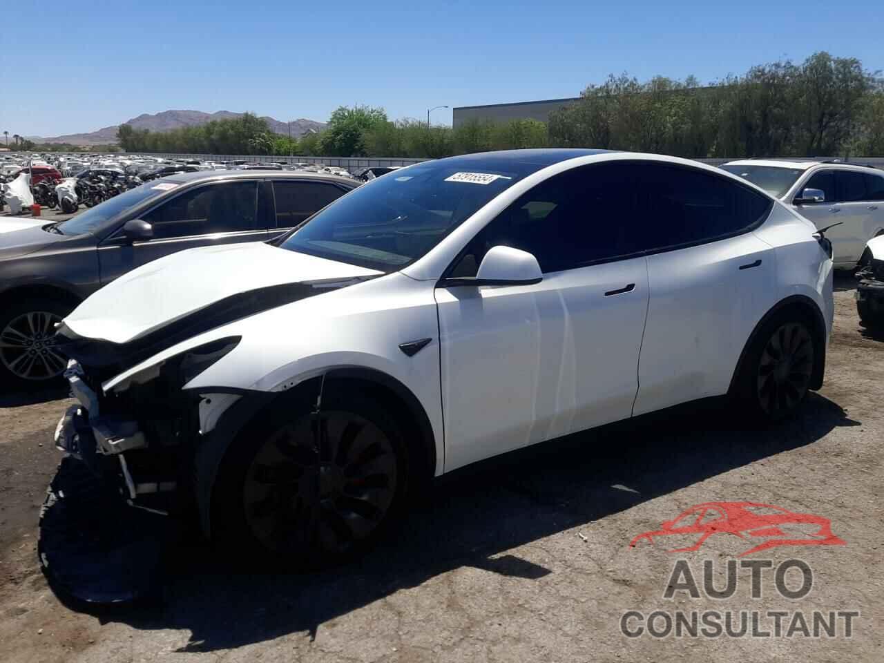 TESLA MODEL Y 2022 - 7SAYGDEF9NF543555