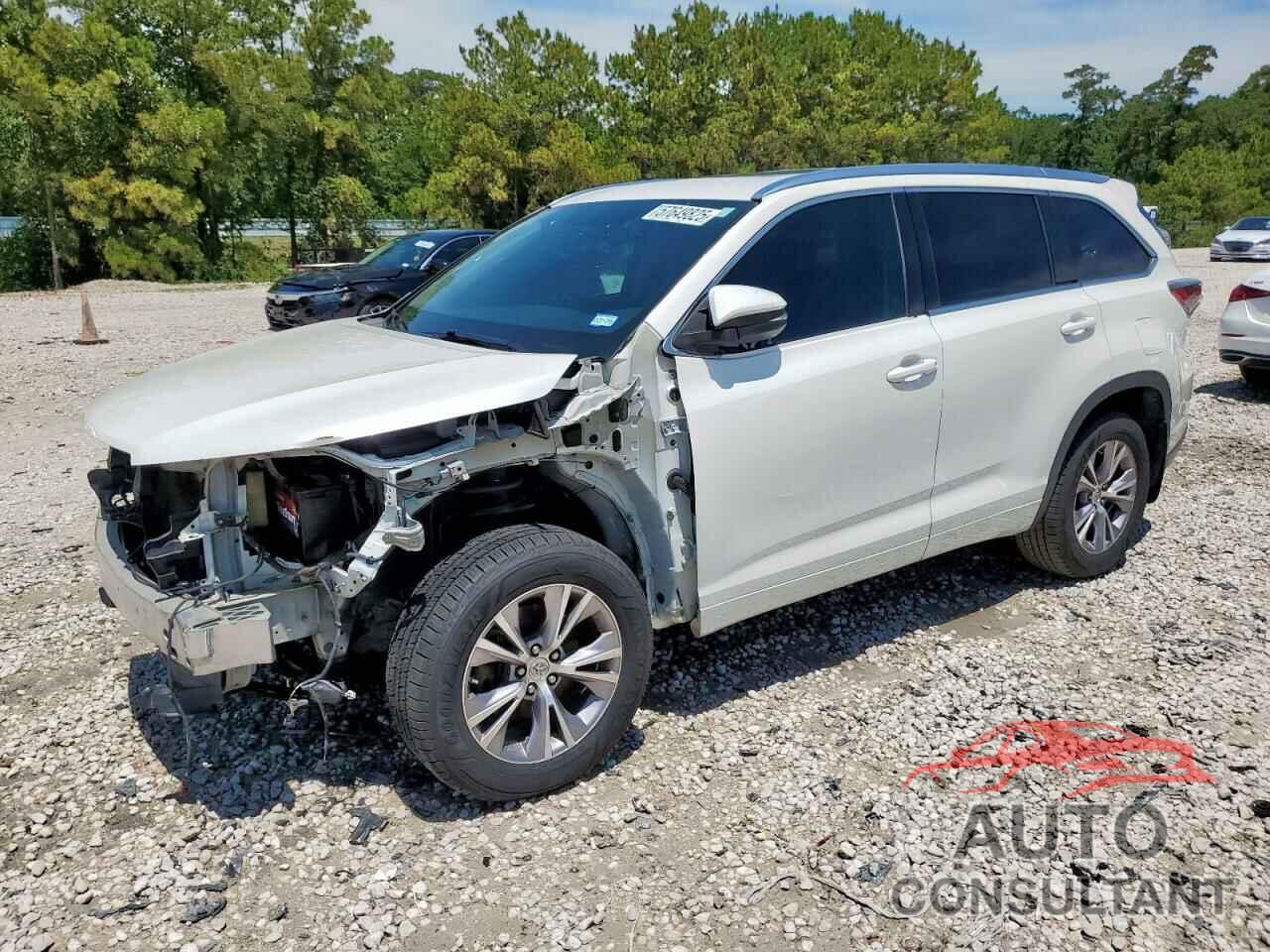 TOYOTA HIGHLANDER 2015 - 5TDKKRFH7FS074462