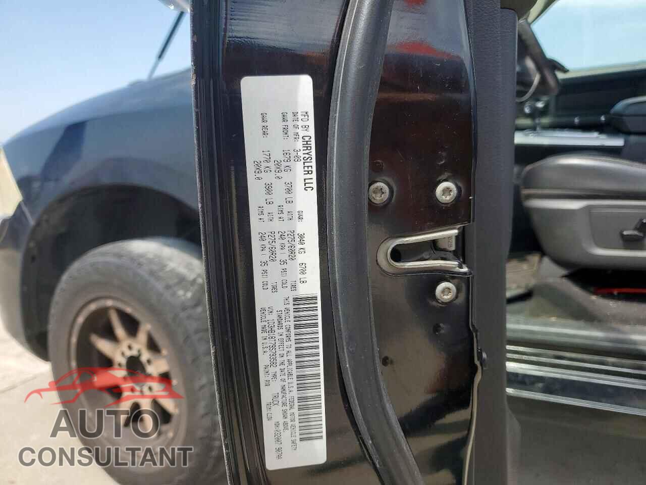 DODGE RAM 1500 2009 - 1D3HB18T79S793582