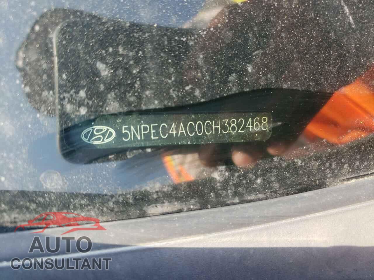 HYUNDAI SONATA 2012 - 5NPEC4AC0CH382468