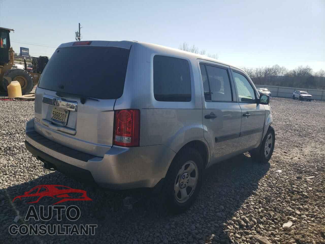 HONDA PILOT 2011 - 5FNYF3H21BB043601
