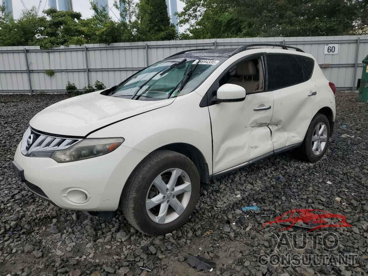 NISSAN MURANO 2010 - JN8AZ1MW4AW100832