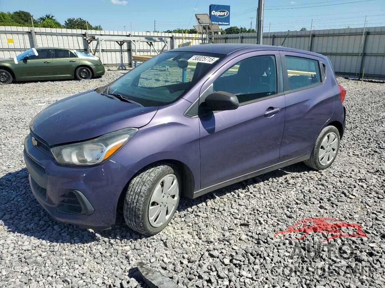 CHEVROLET SPARK 2017 - KL8CB6SA0HC763719
