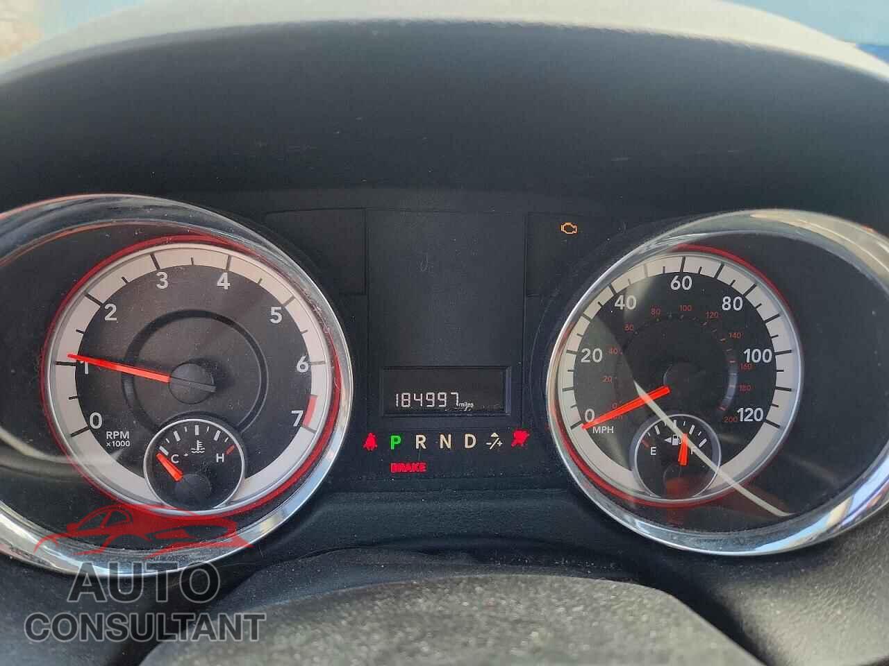 DODGE CARAVAN 2012 - 2C4RDGBGXCR194982