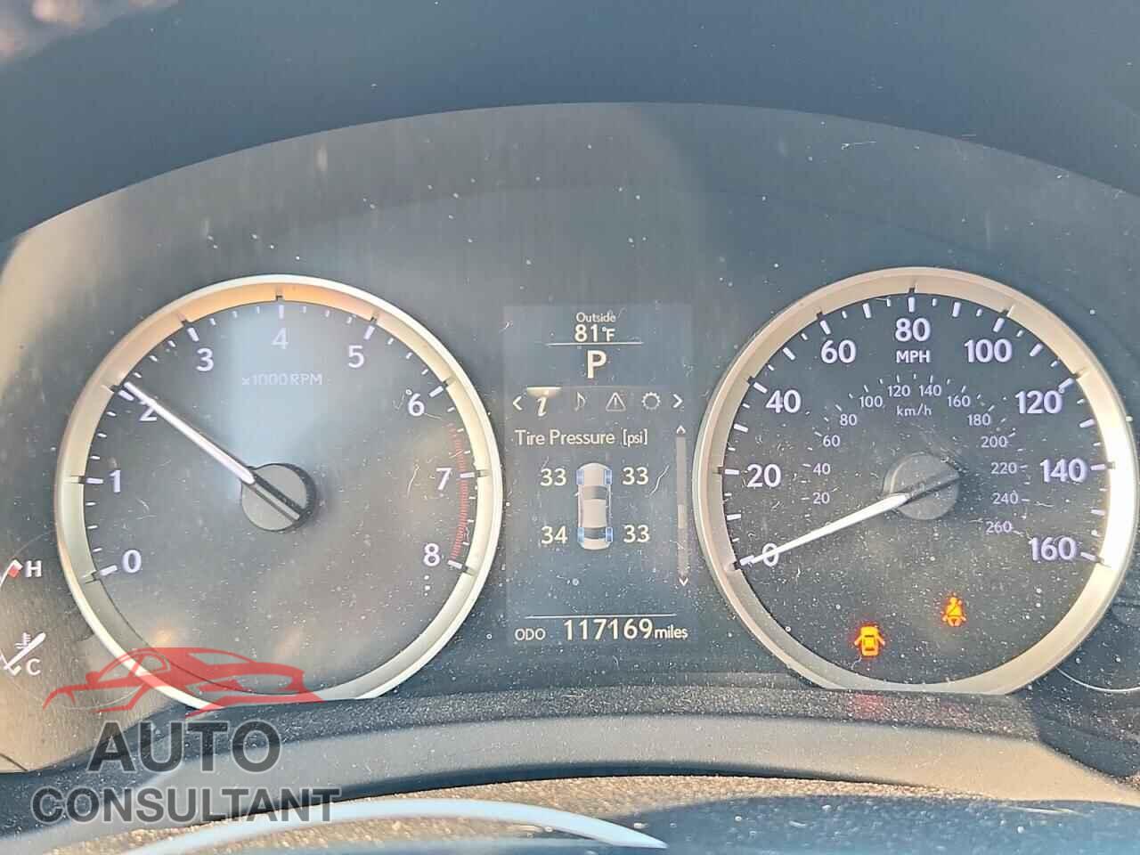 LEXUS IS 2014 - JTHBF1D24E5034833