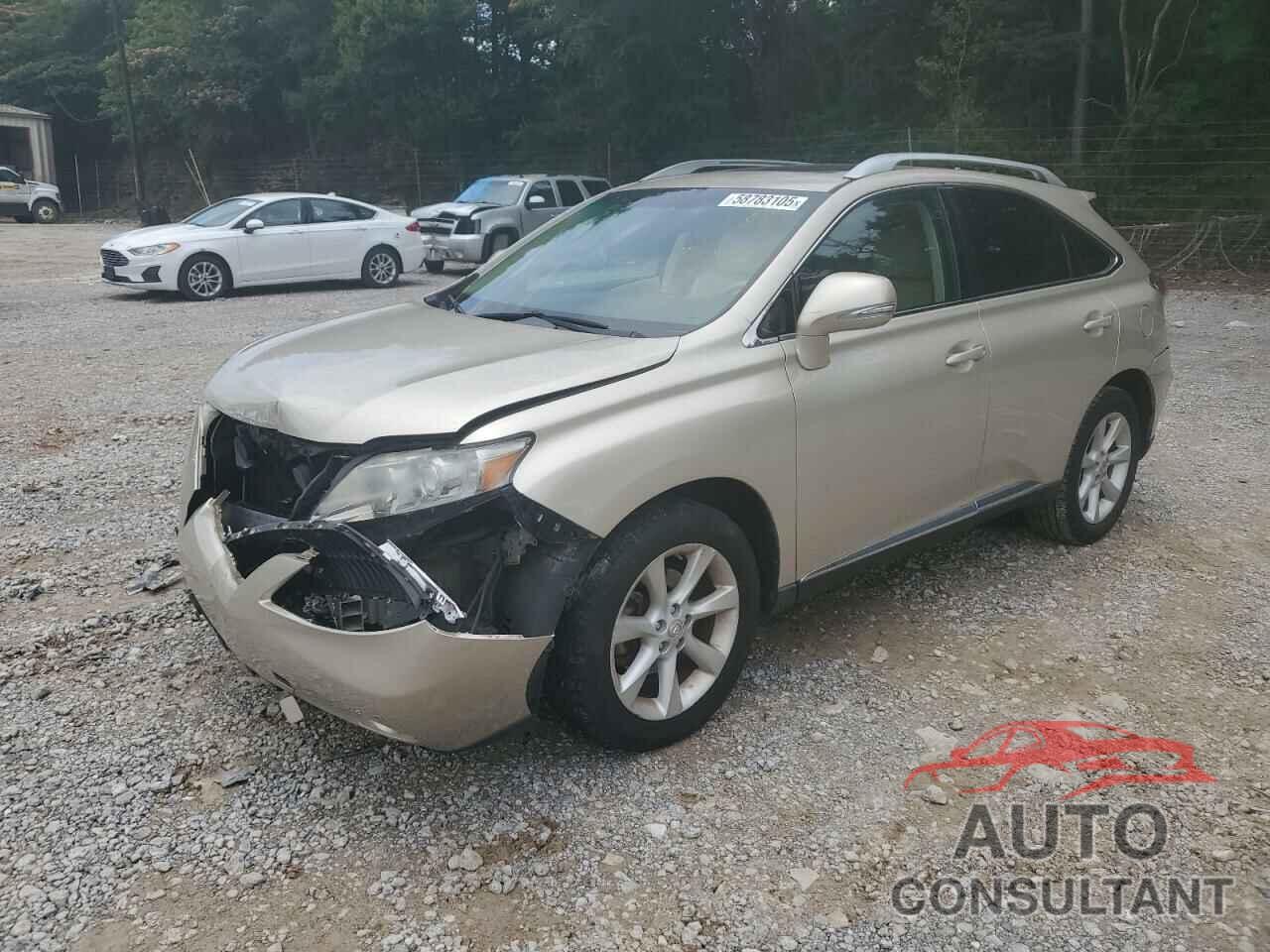 LEXUS RX350 2012 - 2T2ZK1BA4CC081717