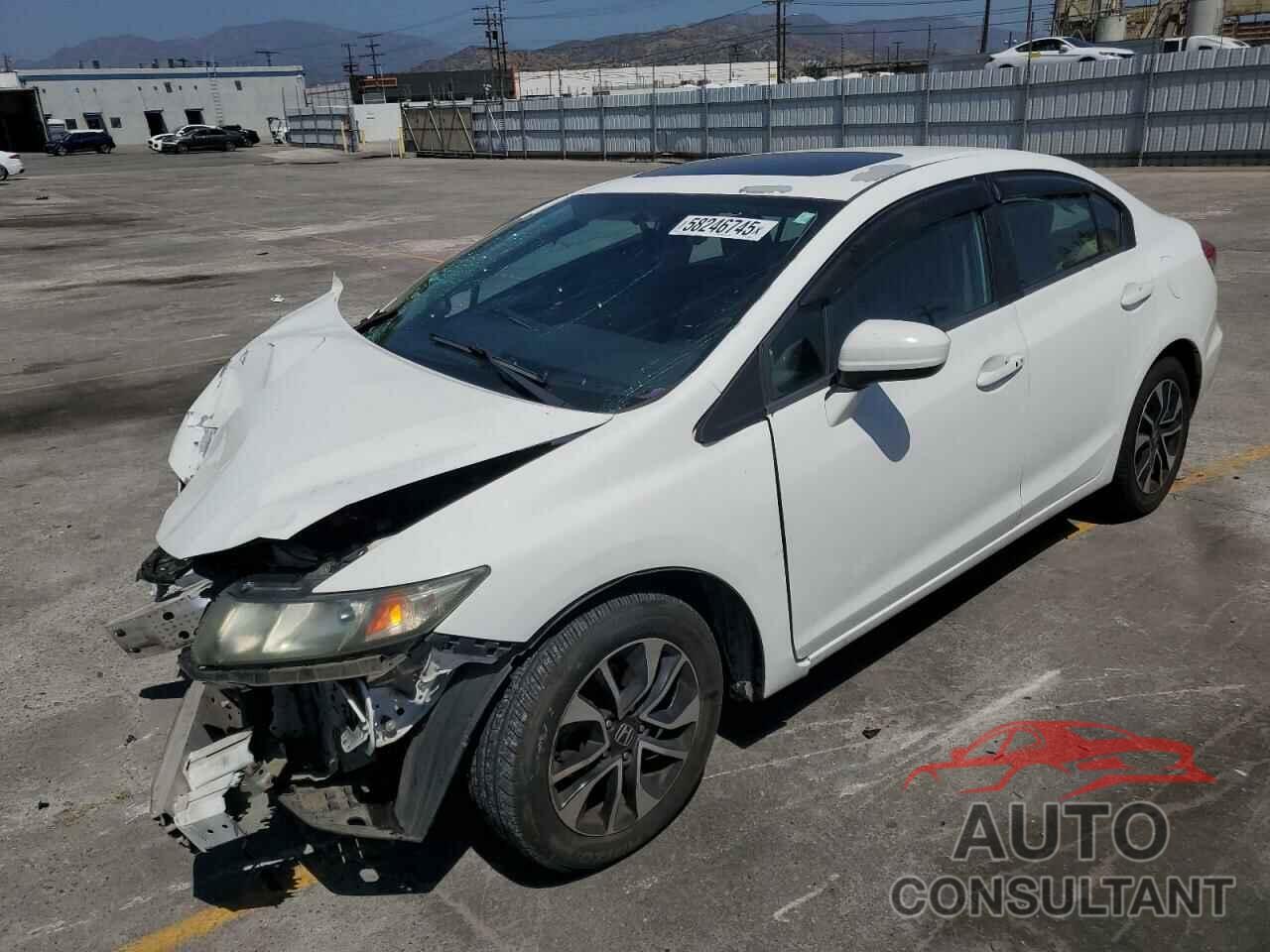 HONDA CIVIC 2014 - 19XFB2F81EE217553