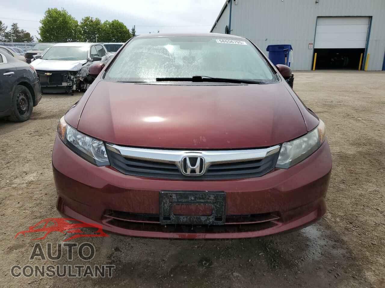 HONDA CIVIC 2012 - 2HGFB2F42CH029768