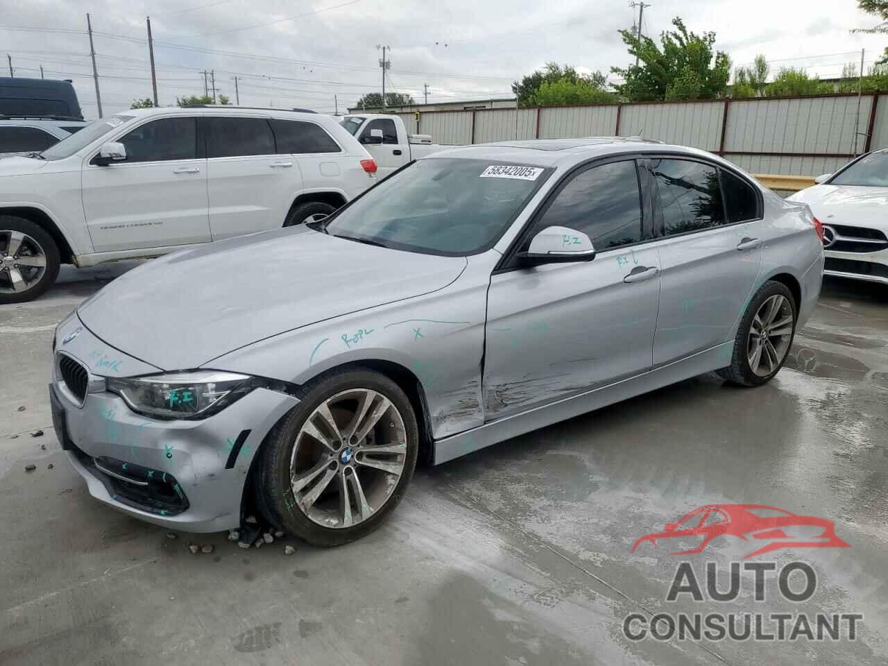 BMW 3 SERIES 2016 - WBA8E9G53GNT42868