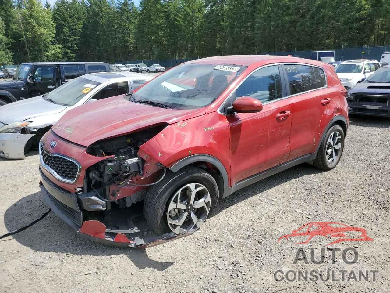 KIA SPORTAGE 2021 - KNDPM3AC8M7898311
