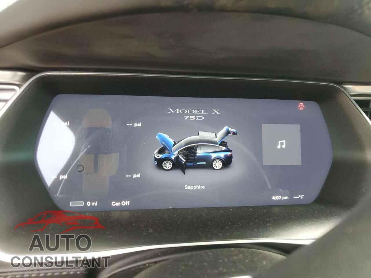 TESLA MODEL X 2017 - 5YJXCDE2XHF067404