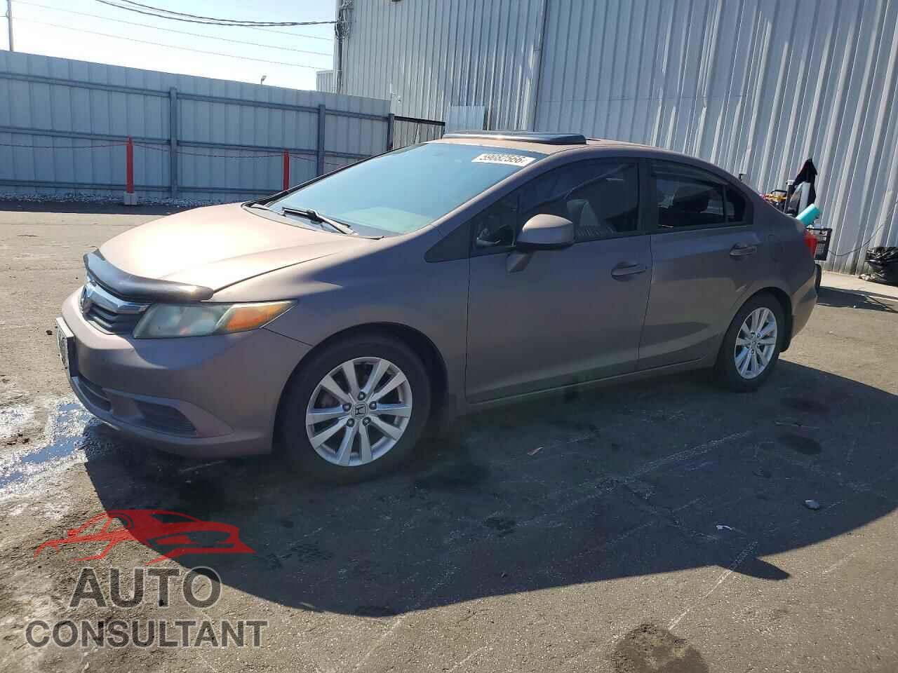HONDA CIVIC 2012 - 2HGFB2F86CH541780