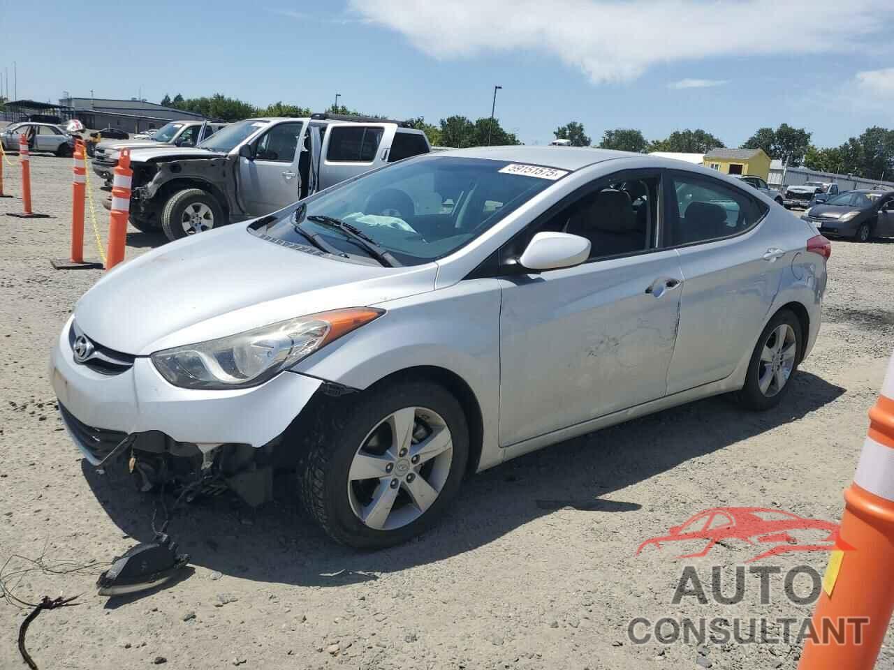 HYUNDAI ELANTRA 2012 - KMHDH4AE2CU345566