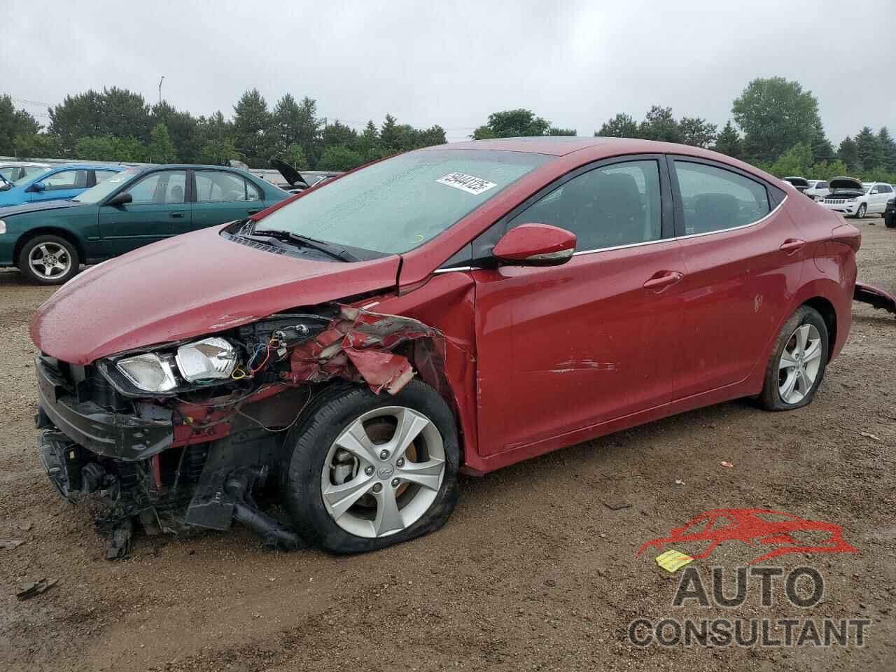HYUNDAI ELANTRA 2016 - KMHDH4AEXGU624916