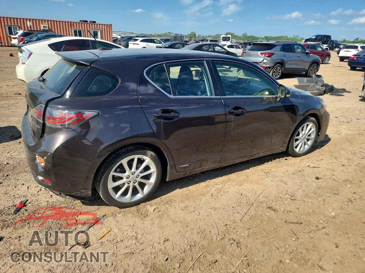 LEXUS CT 200 2012 - JTHKD5BH4C2113566