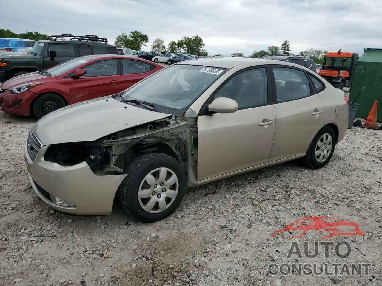 HYUNDAI ELANTRA 2009 - KMHDU46D89U662613