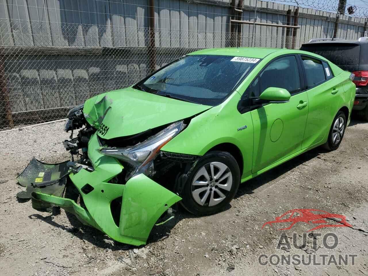 TOYOTA PRIUS 2017 - JTDKBRFU6H3054348