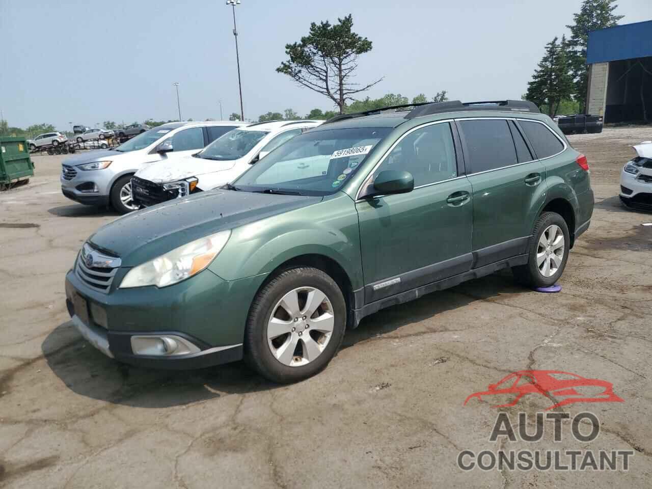 SUBARU OUTBACK 2010 - 4S4BRBKC1A3362903