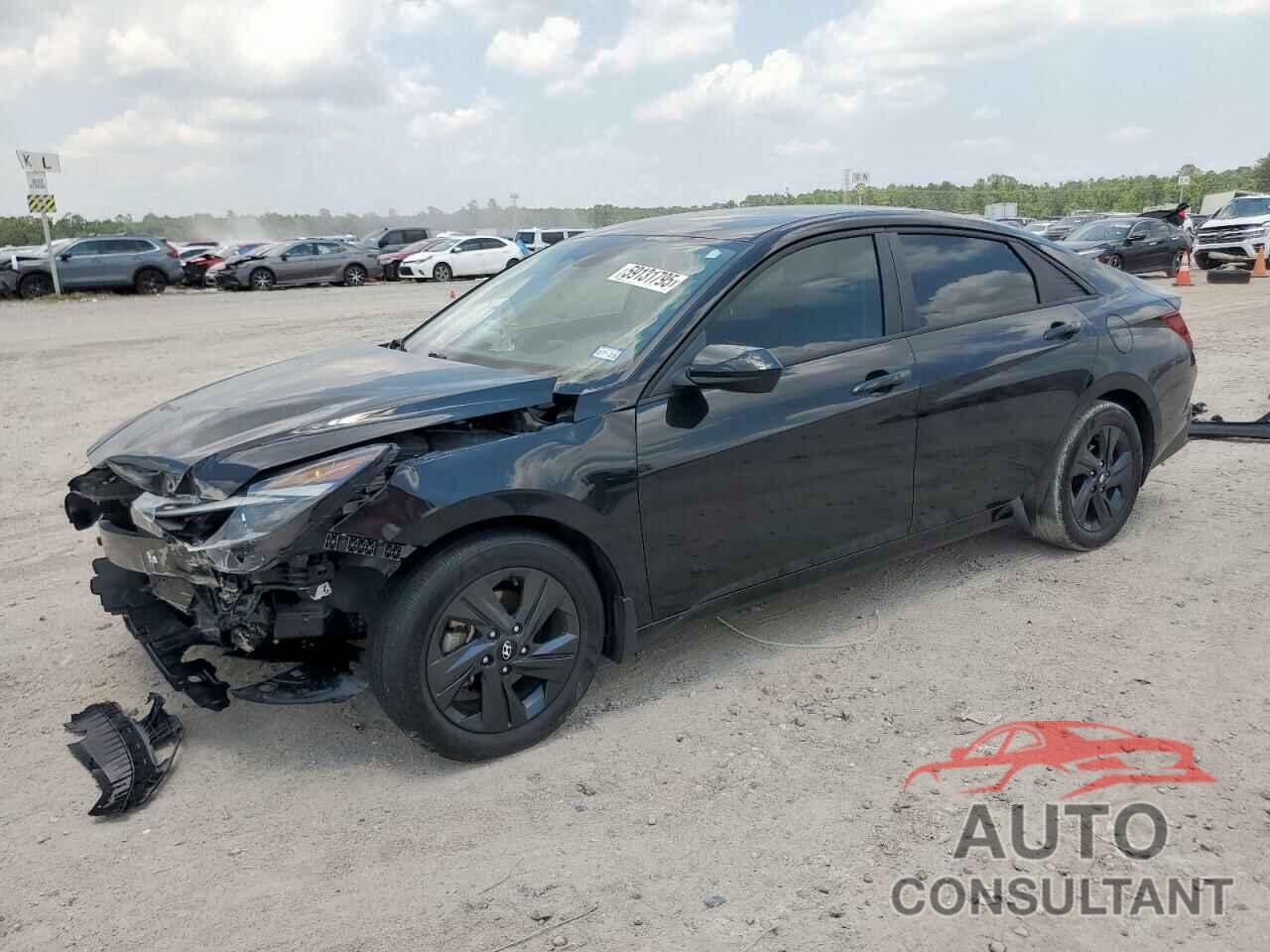 HYUNDAI ELANTRA 2022 - KMHLM4AG6NU365900