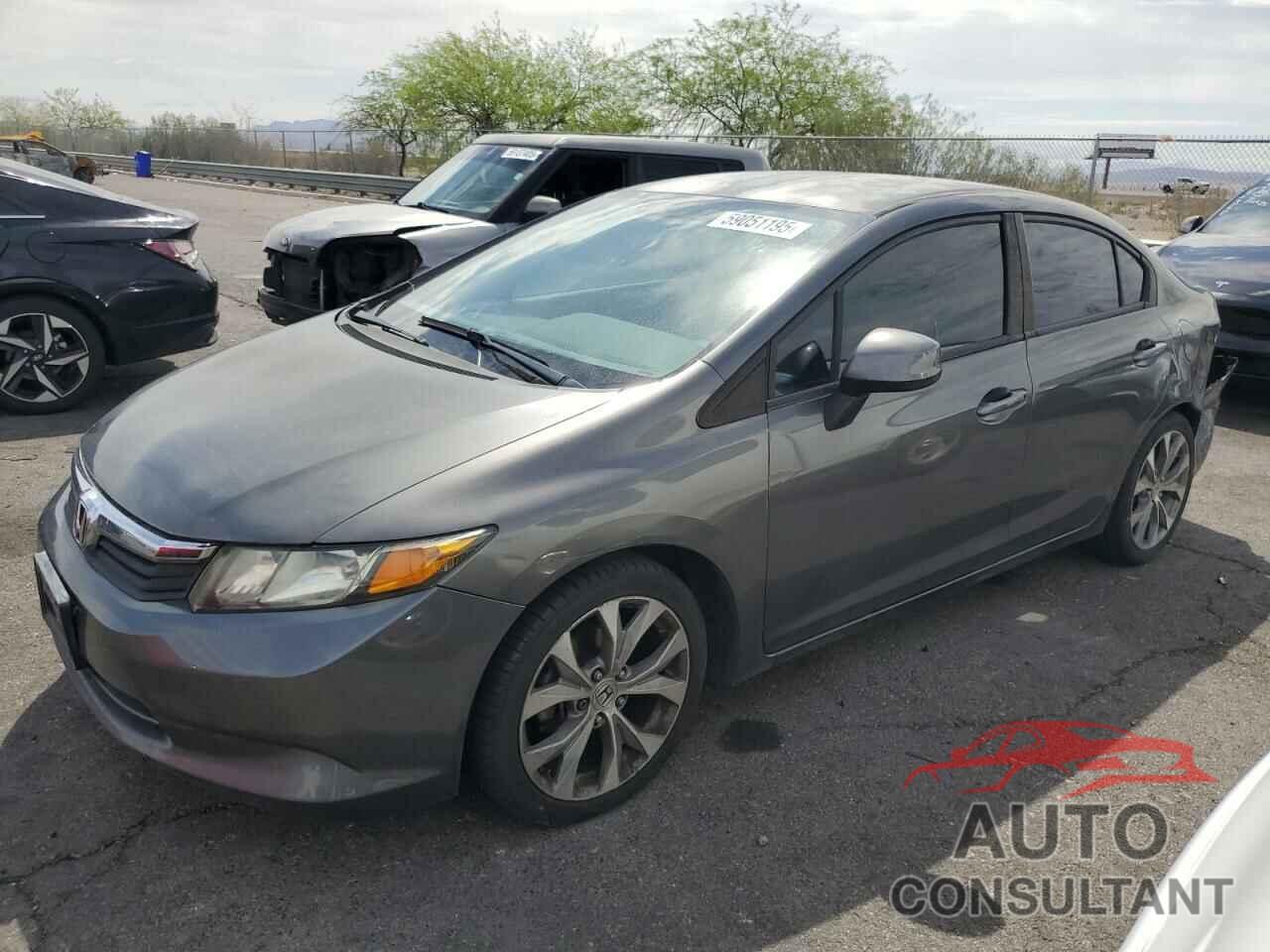 HONDA CIVIC 2012 - 2HGFB2F5XCH569569