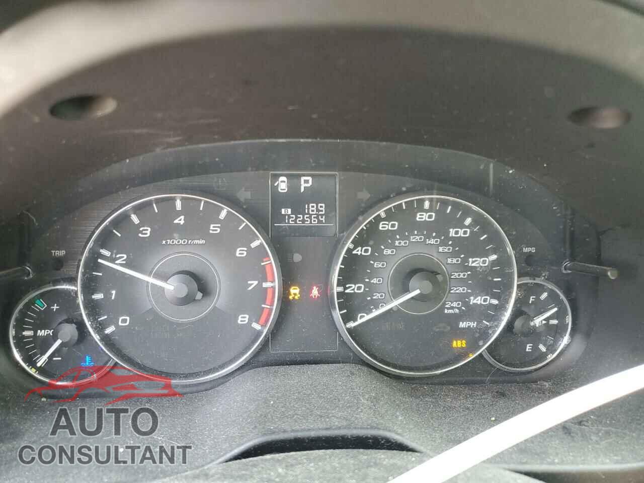 SUBARU OUTBACK 2012 - 4S4BRBKC2C3270718